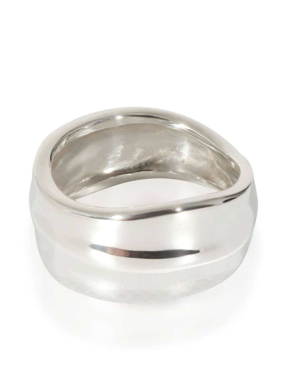 TIFFANY & CO. Vintage Sterling Silver 925 leaf ring. Size 6.5